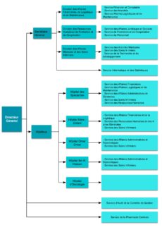 organigramme hospitalier hassan universitaire